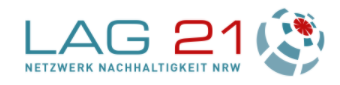 Logo vom Netzwerk Nachhaltigkeit NRW LAG 21