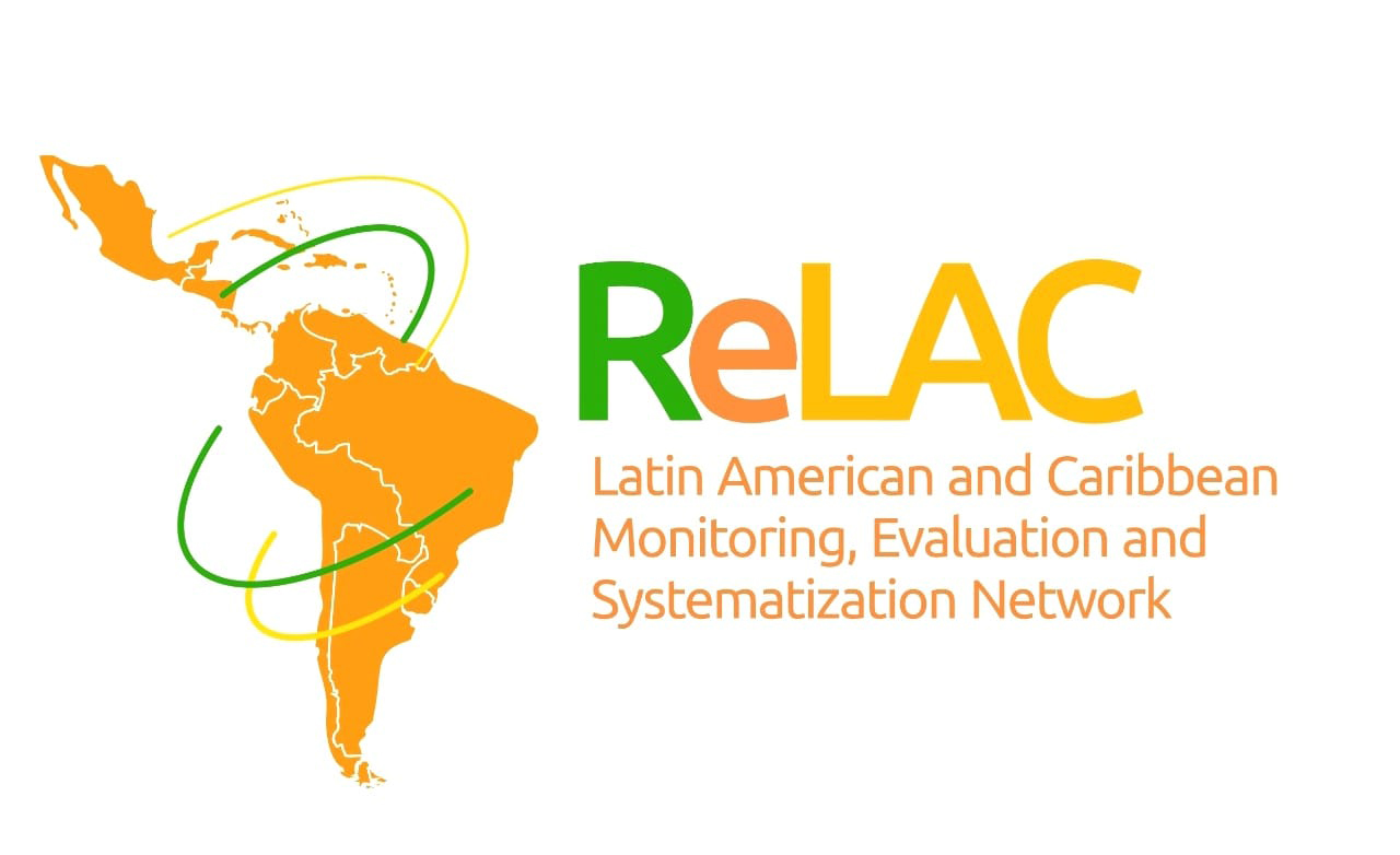 The official logo of the Latin American and Caribbean Monitoring, Evaluation and Systematization Network (ReLAC)